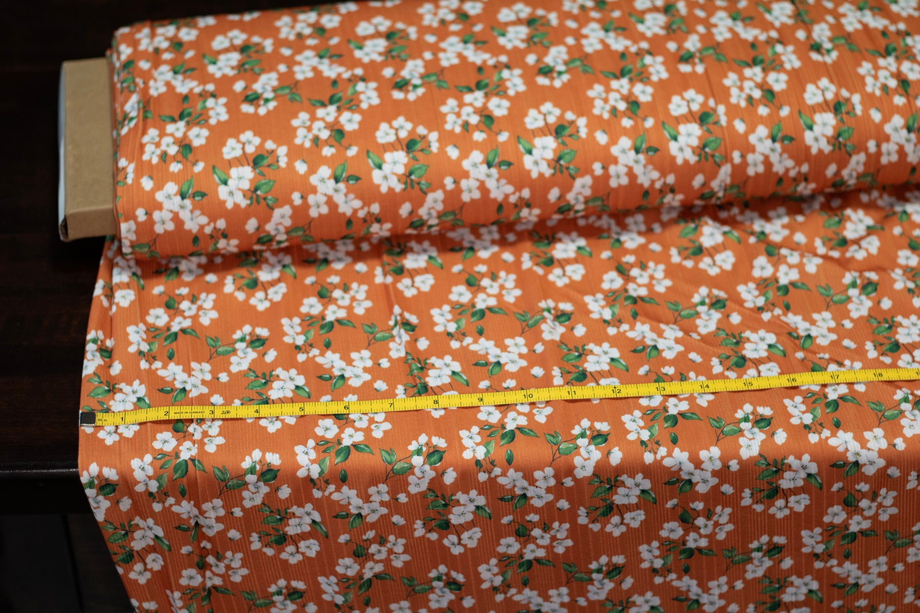 VARIGATED RIB - GEORGINA PRINT