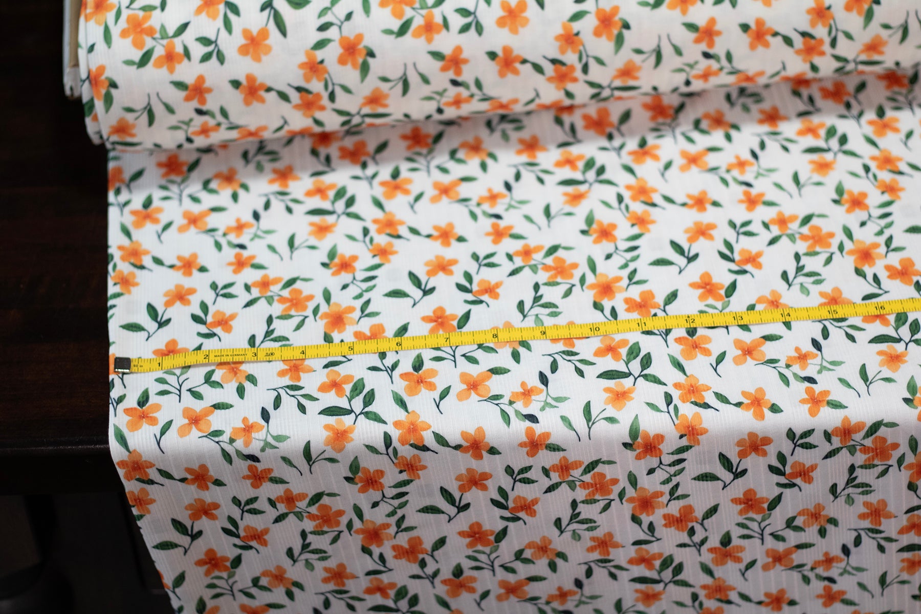 VARIGATED RIB - GEORGINA PRINT