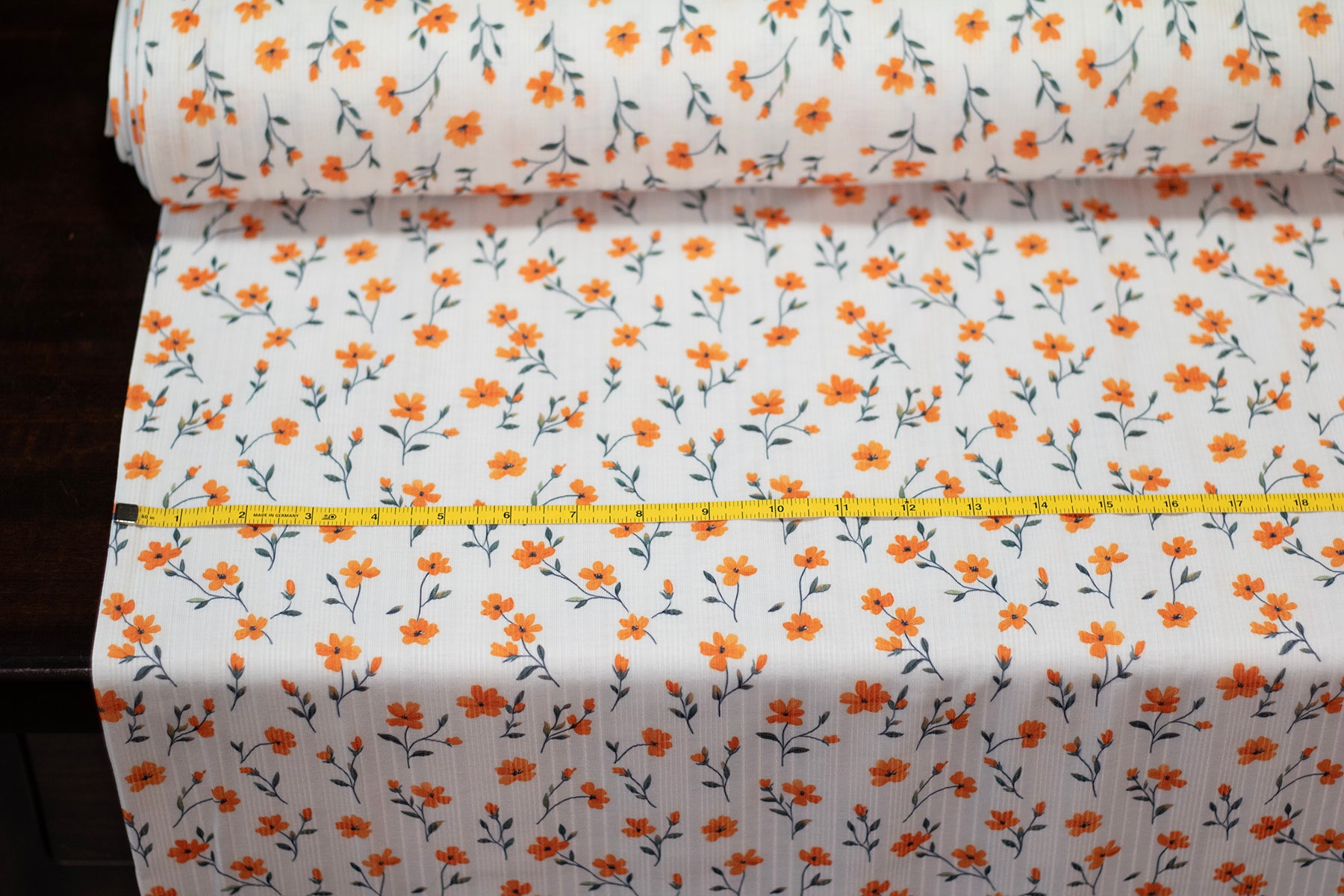 VARIGATED RIB - GEORGINA PRINT