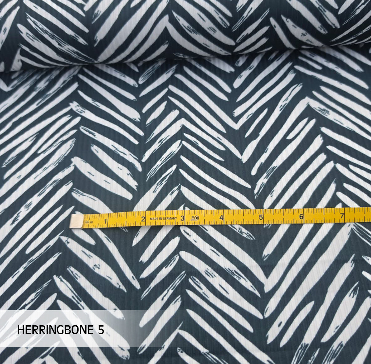 WILLOW RIB HERRINGBONE PRINT