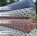 POINTELLE POLKA DOT PRINTS