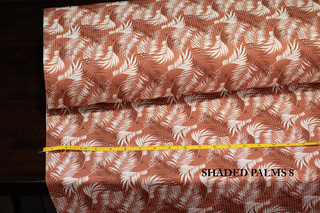 WILLOW RIB - SHADED PALMS PRINTS