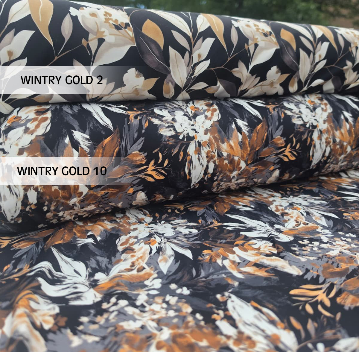 LOU LOU WINTRY GOLD PRINTS
